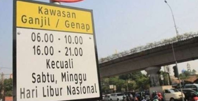 Ganjil Genap Jakarta Kembali Berlaku, Tips Terhindar Pelanggaran